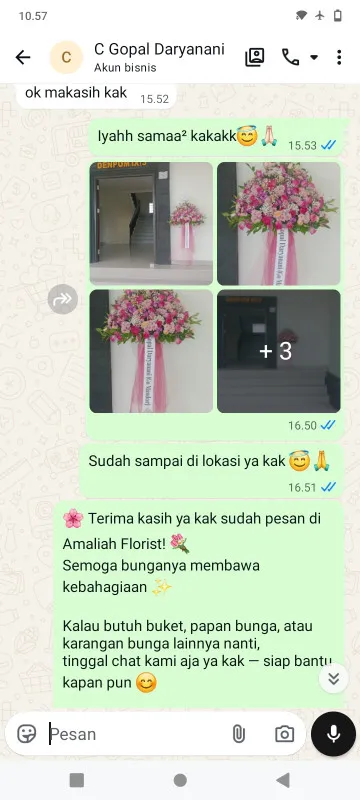 Pengiriman Karangan Bunga Kertaraharja Panumbangan